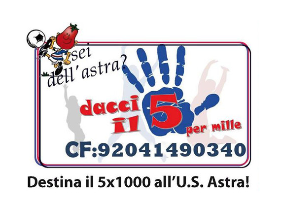 Aiuta la tua Società DONANDO il 5xmille