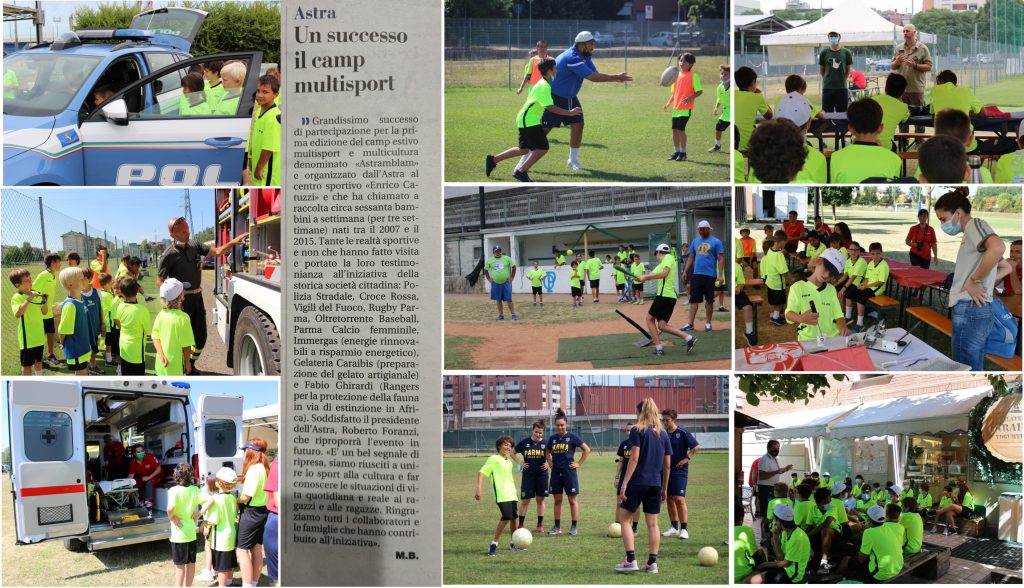 Un successo il camp multisport