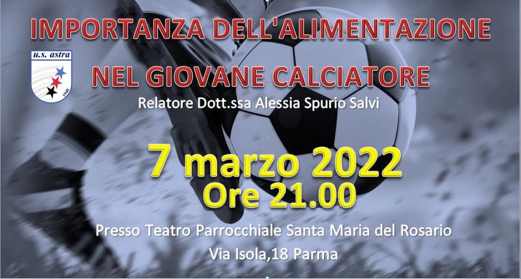 IMPORTANZA DELL’ALIMENTAZIONE NEL GIOVANE CALCIATORE