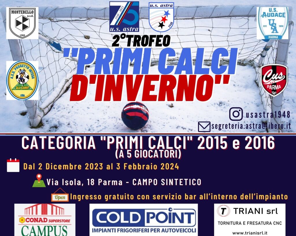 2° TROFEO “PRIMI CALCI D’INVERNO”