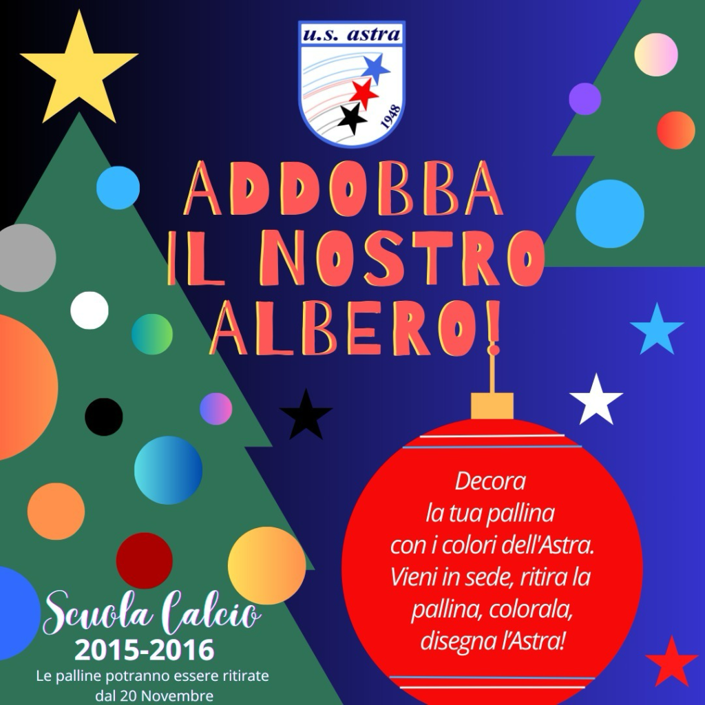 Addobba il nostro albero